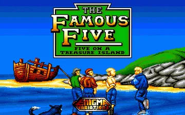 Famous Five, The - Five on a Treasure Island screen shot title